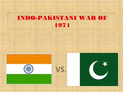 Indo pakistani war of 1971