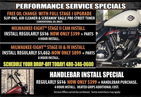 Service Specials | Superstition Harley-Davidson® | Apache Junction Arizona