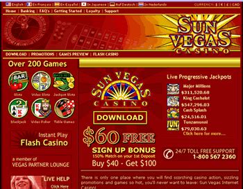 Sun Vegas Casino Review