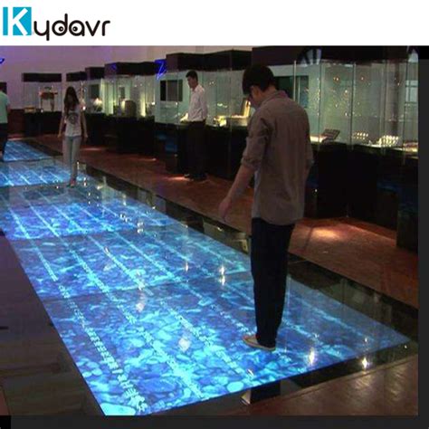 Interactive floor projector for shopping mall | ar kids interactive floor projector game