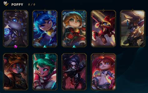 Everyone excited about their new Poppy skins and I'm just sitting here ...