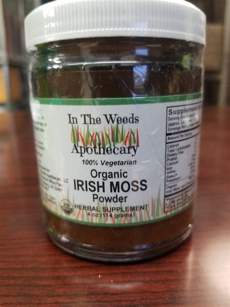 Irish Sea Moss Powder – In the Weeds Apothecary