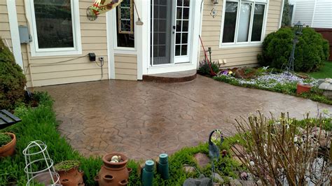 Stamped Patio Sealing Gallery | NoCo Concrete, LLC