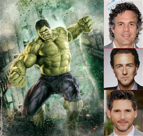 Hulk, hulkier, hulkiest ;) who played hulk the best? a- mark ruffalo b ...