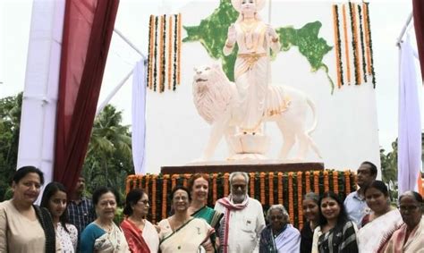 Odisha Governor Unveils Bharat Mata Statue In Bhubaneswar