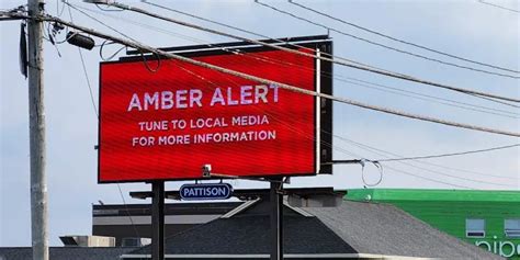 amber alert billboard sign | VOCM