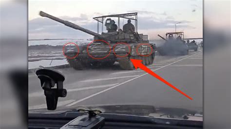 Here’s what those mysterious white ‘Z’ markings on Russian military equipment may mean ...