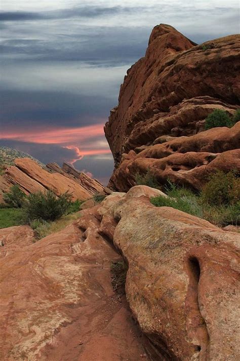 Red Rocks Colorado Sunset by AR Annahita | Red rocks colorado, Beautiful places, Scenery