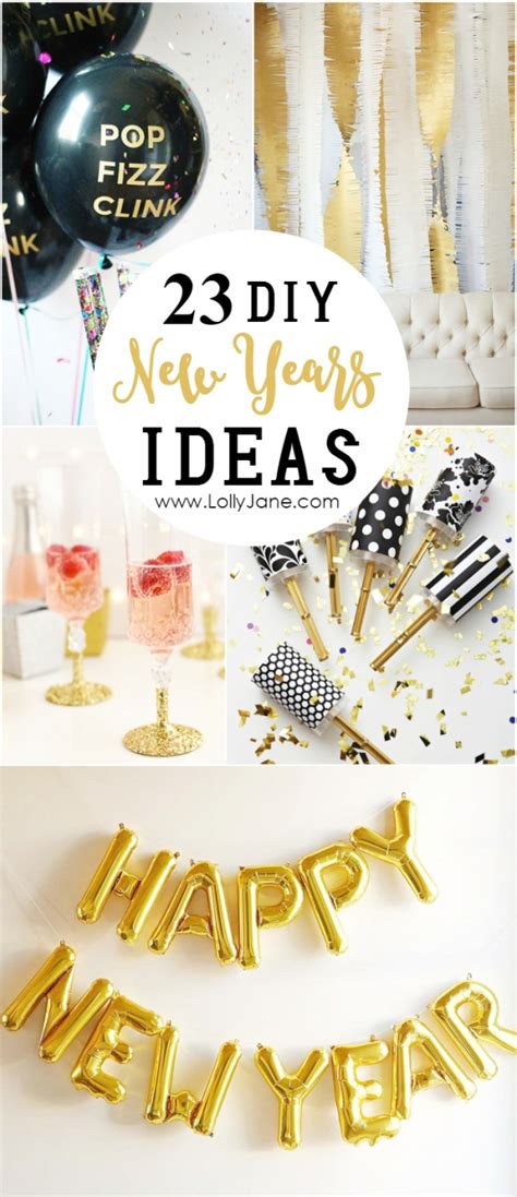 New Years Eve party ideas