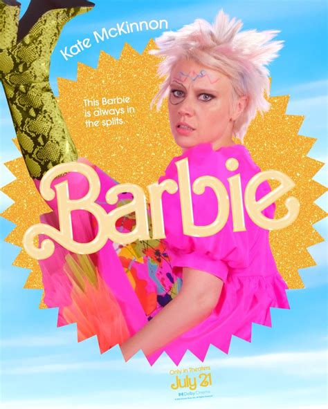 Kate McKinnon's "Barbie" Poster | Greta Gerwig's Barbie Movie: Trailer, Cast, Release Date ...