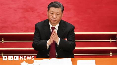 Xi Jinping begins historic third term as China's president - BBC News