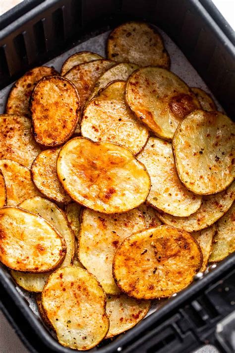 How to Make Crispy Potato Chips in the Air Fryer | Diethood