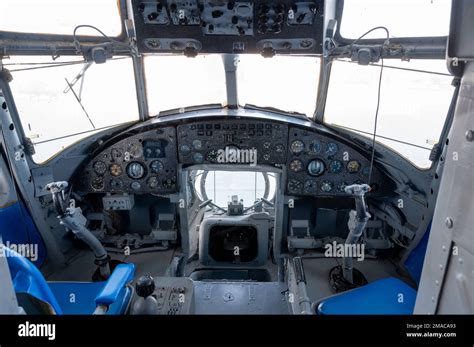 Tupolev TU-16 Cockpit Interior Stock Photo - Alamy