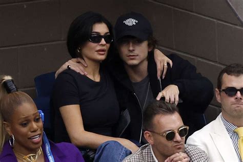 Kylie Jenner and Timothée Chalamet spotted together at the U.S. Open