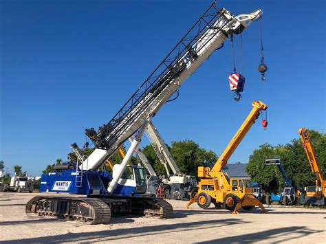 TADANO MANTIS 10010 MX HYDRAULIC CRAWLER CRANE - Scott-Macon Equipment