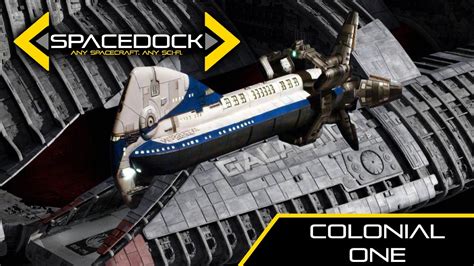 Battlestar Galactica: Colonial One - Spacedock - YouTube