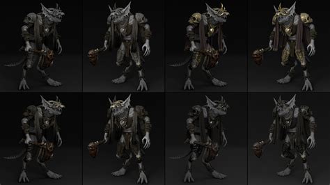 ArtStation - 45 Barbarian Armor | Game Assets