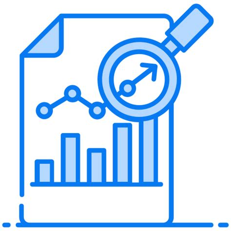 Data analytics Generic Blue icon