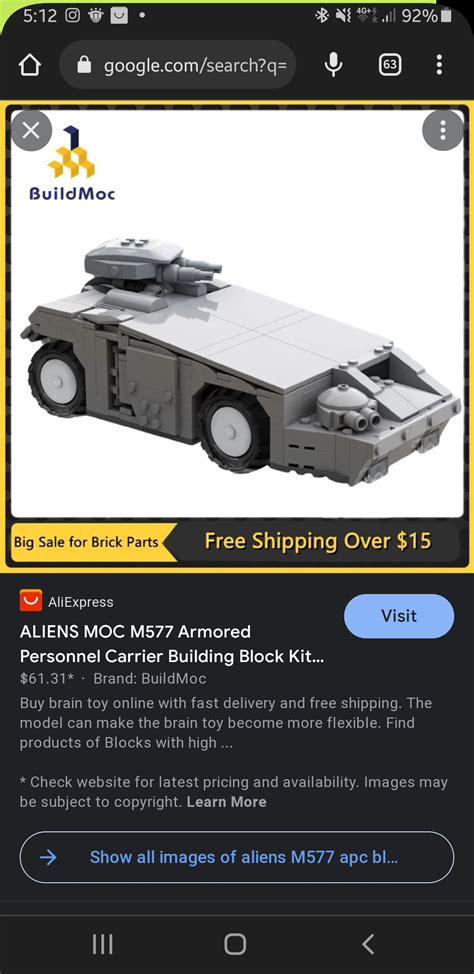 Aliens M577 APC anyone bought this set? like to know about this set. : r/lepin