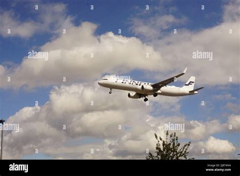 Plane spotting near Heathrow Airport in London, United Kingdom Stock ...