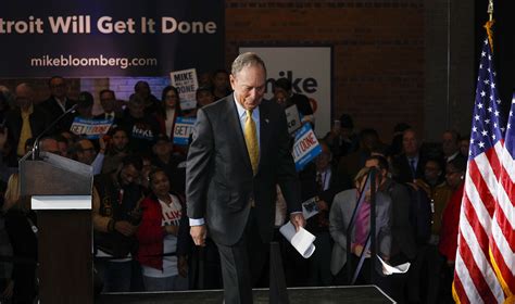 Bloomberg Campaign Says It’s a Two-Man Race for the Nomination - Bloomberg