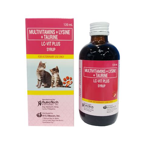 LC Vit Plus Multivitamins Cat and Kitten Syrup - Pet Warehouse ...