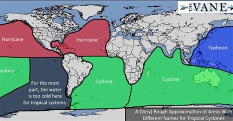 A Hurricane By Any Other Name: What Tropical Cyclones Are Called… – Brilliant Maps