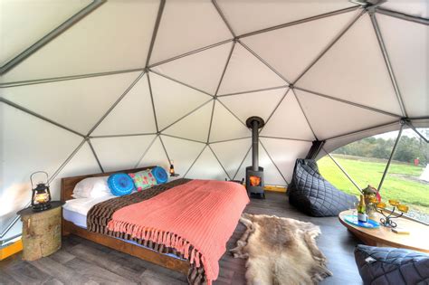 The new Geodomes at Loch Tay | Geodesic dome homes, Tent living, Cottage inspiration