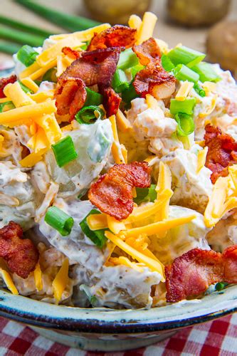 Loaded Baked Potato Salad - Closet Cooking