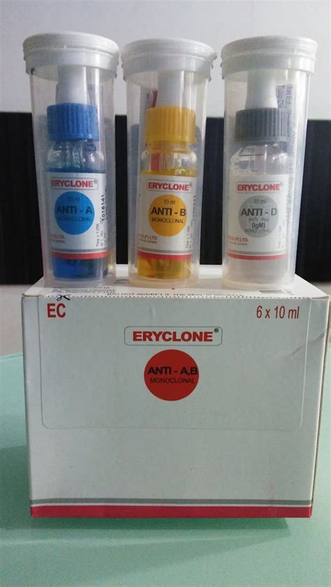 Blood Group Test Kit - Blood Grouping Kit Latest Price, Manufacturers ...