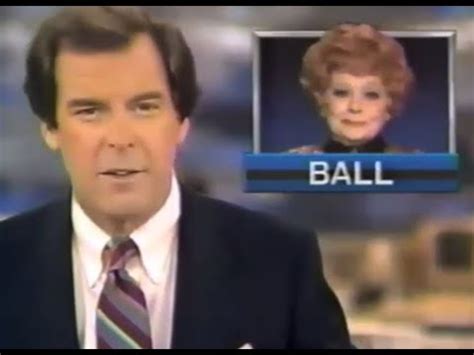 Lucille Ball: News Report of Her Death - April 26, 1989 - YouTube