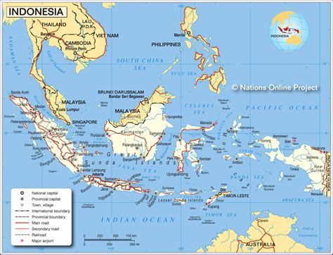 Indonesia Map - Indonesia