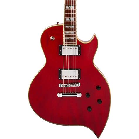 D'Angelico Premier Series Teardrop Solidbody Electric Guitar Cherry | Musician's Friend