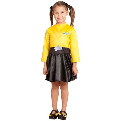 Buy Hobbypos Yellow Wiggle Emma Tsehay Evie The Wiggles Child Toddler Girls Costume 18-36M - MyDeal