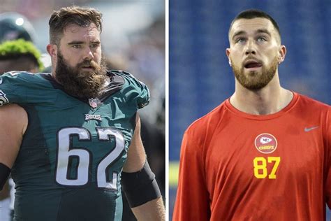 Travis Kelce's brother Jason guided him through a pivotal time; now they face off as Eagles ...