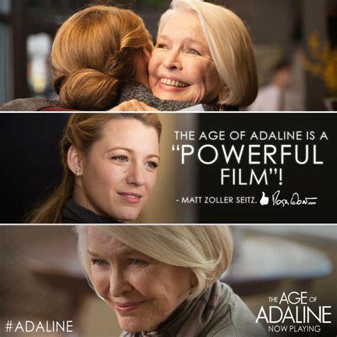 the age of adeline is a powerful film with two women embracing each other