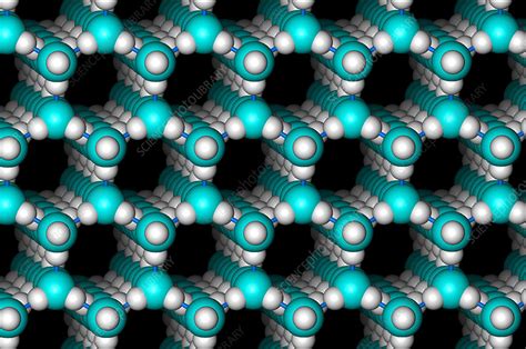 Molecular structure of ice - Stock Image - A504/0062 - Science Photo ...