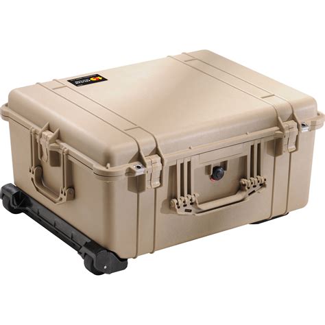 Pelican 1610 Case with Foam Set (Desert Tan) 1610-020-190 B&H