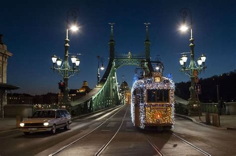 Twinkling LED Lights Make Budapest Tram Look Like it's Traveling ...