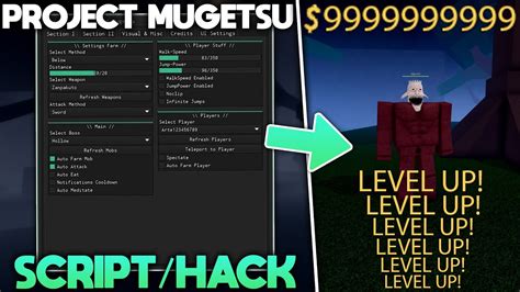 ROBLOX Project Mugetsu PM Hack / Script GUI | Auto Farm, Kill Aura, TP, Item Giver! *PASTEBIN ...