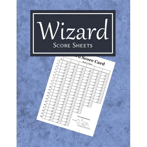 Wizard Score Sheets: Wizard Board Game, Wizard Card Game - Walmart.com - Walmart.com