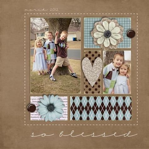 61 best Scrapbook Layouts - 5 Photos images on Pinterest | Scrapbooking layouts, Scrapbook ...