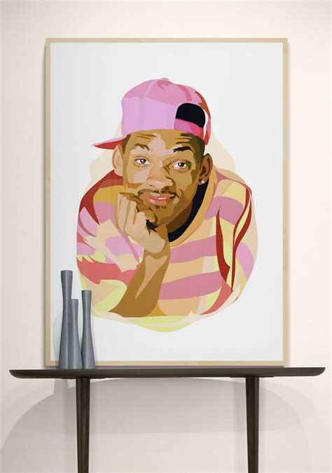 The Fresh Prince of Bel Air Art Print TV Will Smith - Etsy Australia