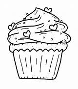 Muffin Coloring Page At GetColoringscom  Free Printable Colorings sketch template