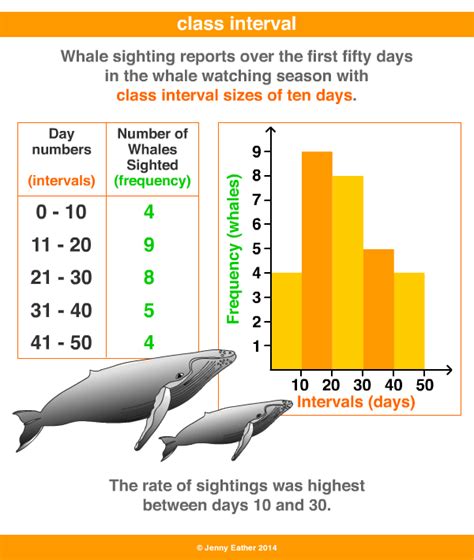 class interval ~ A Maths Dictionary for Kids Quick Reference by Jenny Eather