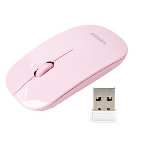 MINISO 2.4G Wireless Mouse Ultrathin Wireless Mobile Mouse Nano ...