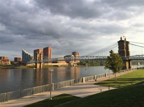 The Cincinnati Riverwalk You'll Want To Visit Again And Again | River walk, Cincinnati ...