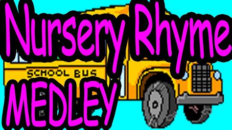 NURSERY RHYME MEDLEY- Nursery Rhymes Songs for Children - by The Learning Station - YouTube