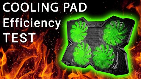 Laptop Cooling Pad effectiveness - YouTube