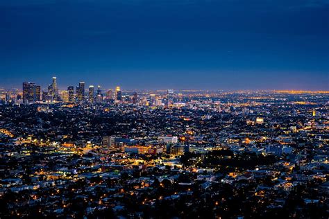 HD wallpaper: Night Lights in Los Angeles, California and cityscape ...